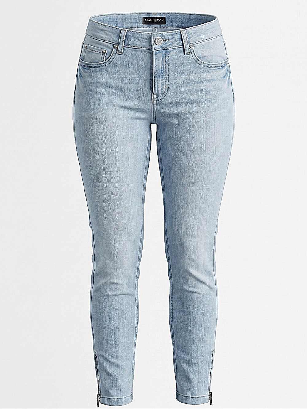 NWT! White House Black Market Light Blue High-Rise Skinny Jeans-Ankle